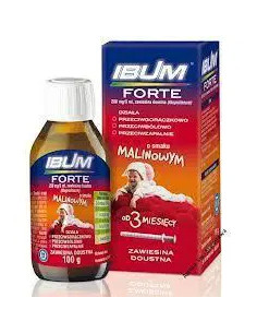 Ibum Forte zaw. doust. 200 mg/5 ml o smaku malinowym 100 g