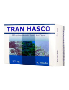 Tran HASCO 500 mg 60 kaps.