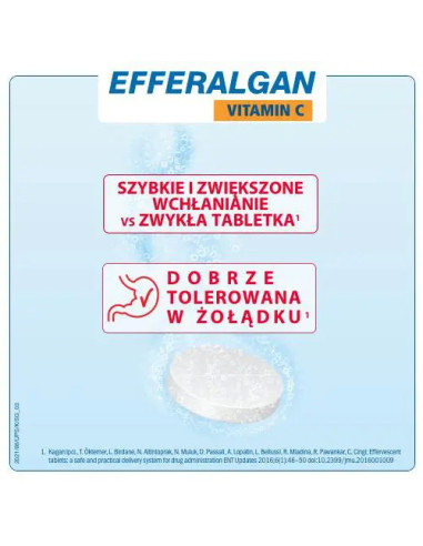 Efferalgan Vitamina C 20tabl.