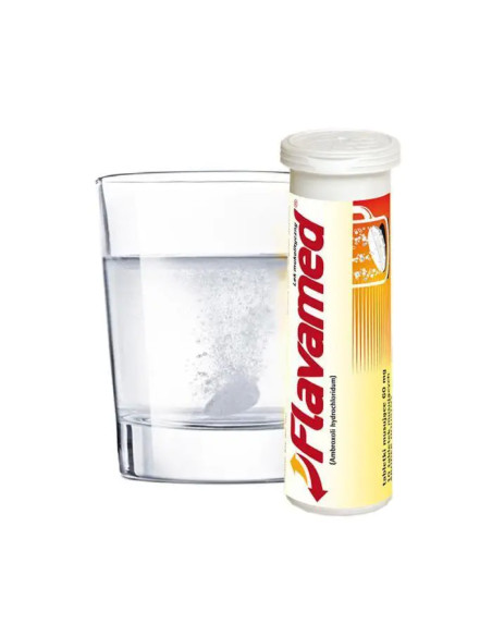 Flavamed 60mg 10 tabl. mus.