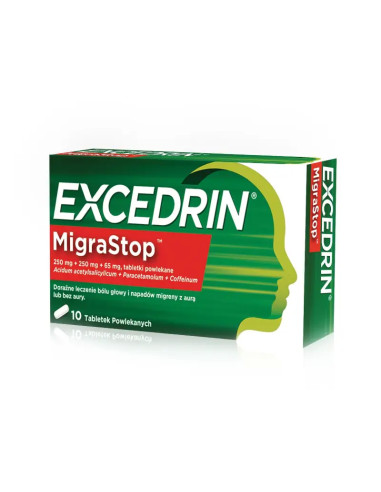 Excedrin MigraStop 10 tabletek