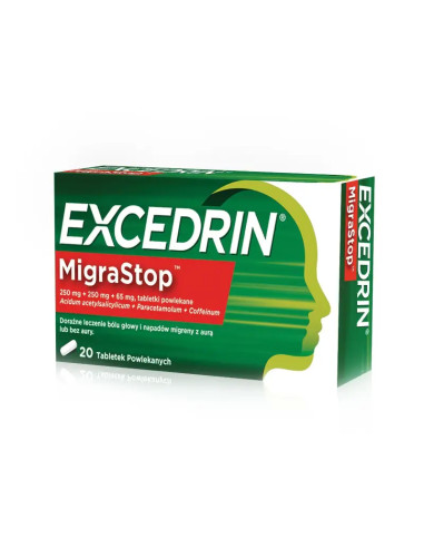 Excedrin MigraStop 20 tabletek