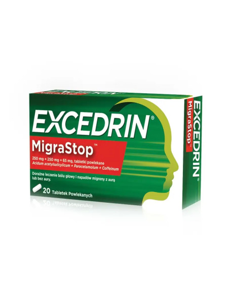 Excedrin MigraStop 20 tabletek