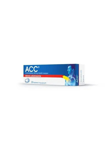 ACC 200 mg 20 tabl. mus.