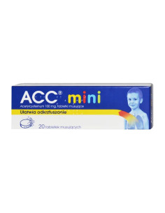 ACC mini 100 mg 20 tabl. mus.