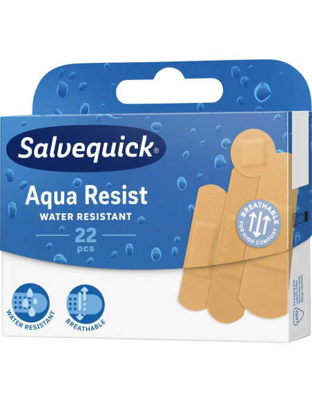 SALVEQUICK plastry Aqua Resist 22 sztuki