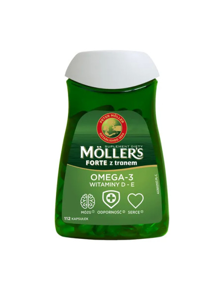 Mollers Forte 112 kaps.