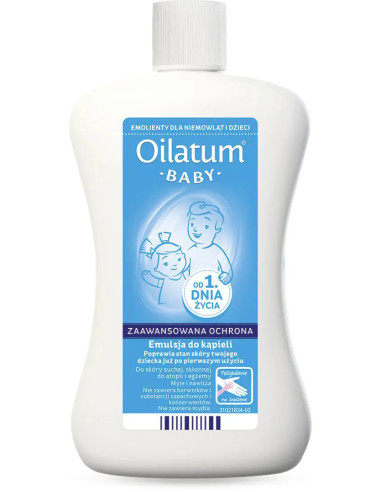 Oilatum Baby Emulsja do kąpieli 250 ml