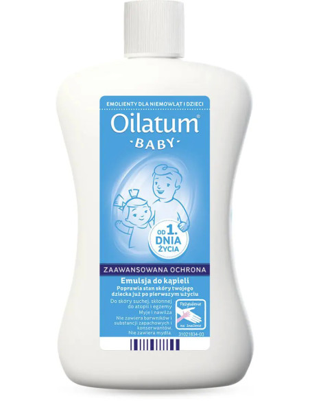 Oilatum Baby Emulsja do kąpieli 250 ml