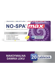 No-Spa Max 80 mg 20 szt.