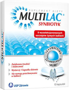 Multilac 10 kaps.