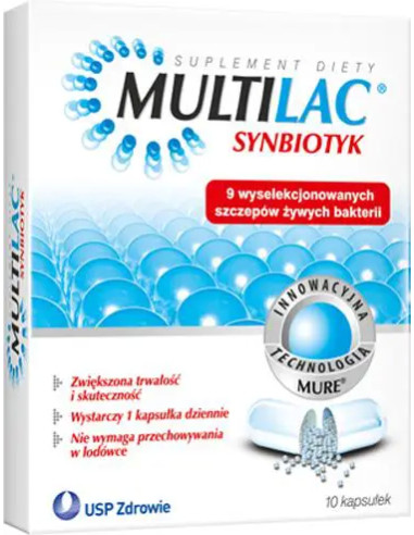 Multilac 10 kaps.