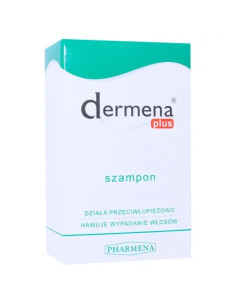 Dermena Plus szampon przeciwłupieżowy hamuje wypadanie...