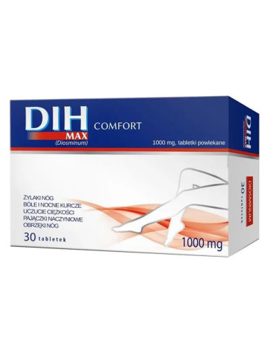 DIH Max Comfort 1000 mg 30 tabl.