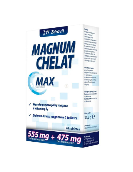 Zdrovit Magnum Chelat MAX 28 tabl.