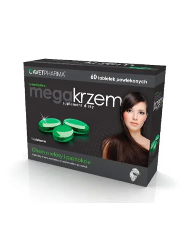 Mega krzem z metioniną 60 tabl.