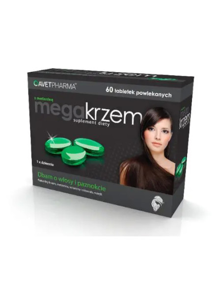 Mega krzem z metioniną 60 tabl.