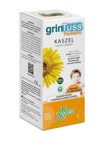 Aboca GrinTuss Pediatric syrop na kaszel suchy...