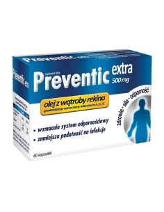 Preventic Extra 500 mg 60 kaps