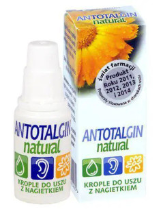 Antotalgin Natural Krople do uszu z nagietkiem 15 g
