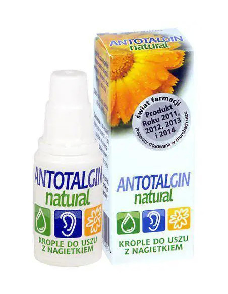 Antotalgin Natural Krople do uszu z nagietkiem 15 g