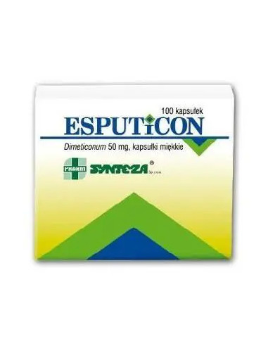 Esputicon 50 mg 100 kaps.
