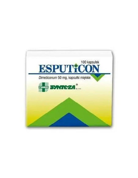 Esputicon 50 mg 100 kaps.