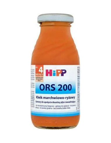 Hipp ORS 200 Kleik marchwiowo-ryżowy 200 ml