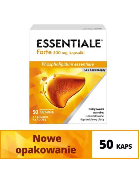 Essentiale Forte 300 mg 50 kapsułek
