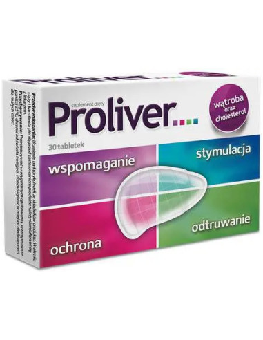 Proliver wątroba 30 tabl.