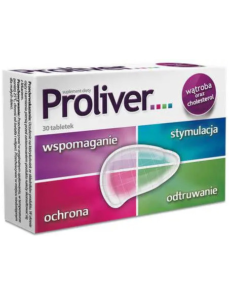 Proliver wątroba 30 tabl.