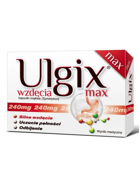 Ulgix Wzdęcia Max 30 kaps.