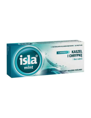Isla Mint 30 pastylek do ssania