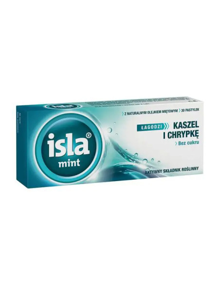 Isla Mint 30 pastylek do ssania