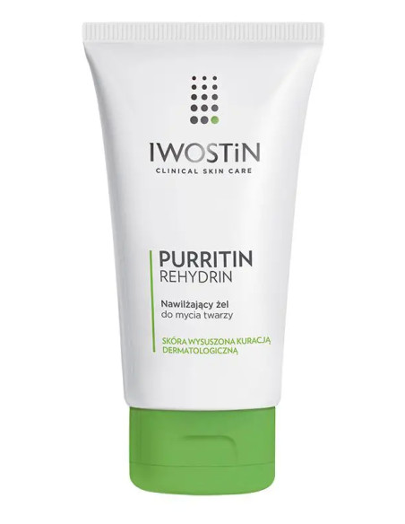Iwostin Purritin Rehydrin Nawilżający żel do mycia twarzy 150 ml