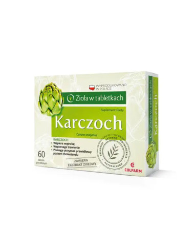 Karczoch 60 tabl.