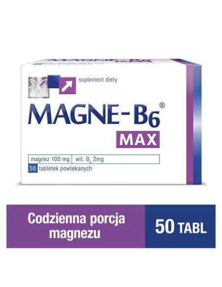Magne-B6 max 50 tabl.
