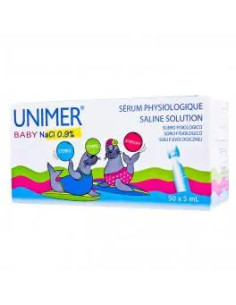 Sól fizjologiczna 0,9% 5 ml 1 amp. UNIMER