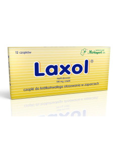 Laxol 12 czopków