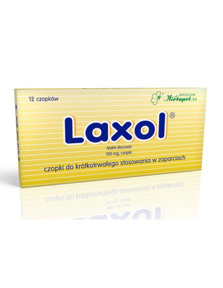 Laxol 12 czopków