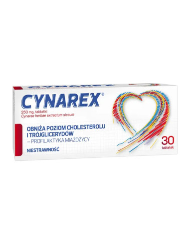 Cynarex 250 mg 30 tabl.
