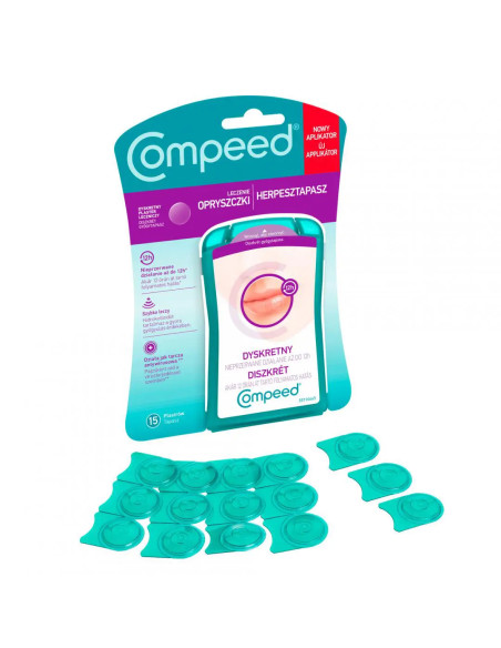 Compeed plastry na opryszczkę dyskretne 15 sztuk