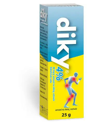 Diky 4% aerozol na skórę 30 ml