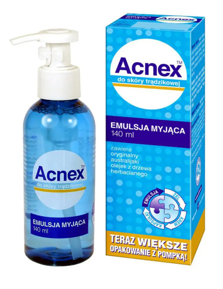 Acnex Emulsja myjąca 140 ml