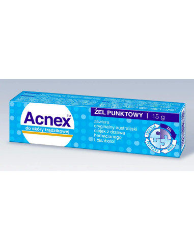 ACNEX żel punktowy 15 g