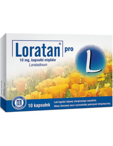 Loratan pro 10 mg 10 kaps.
