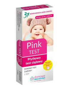 PINK płytkowy test ciążowy 1 szt.