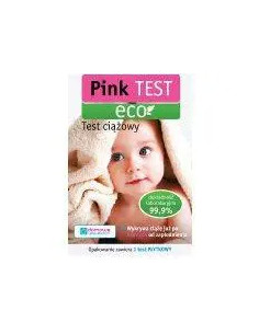 PINK ECO test ciążowy 1 szt.