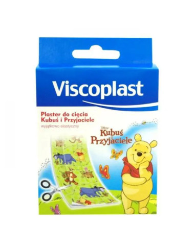 VISCOPLAST KUBUŚ PUCHATEK Plastry dla dzieci do...