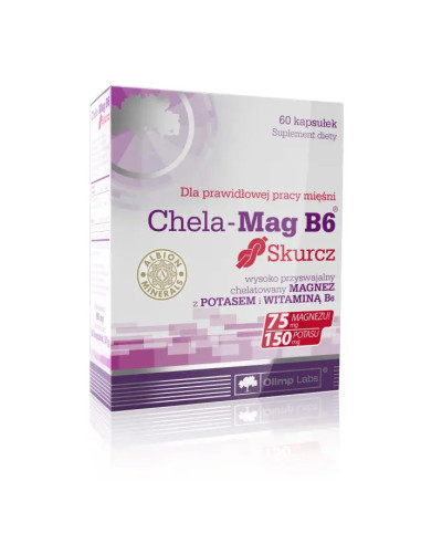OLIMP Chela-Mag B6 Skurcz 60 kaps.